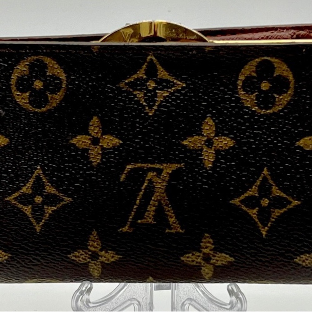 LOUIS VUITTON Monogram Portefeuille Viennese M61674 Bifold Wallet Auth USED